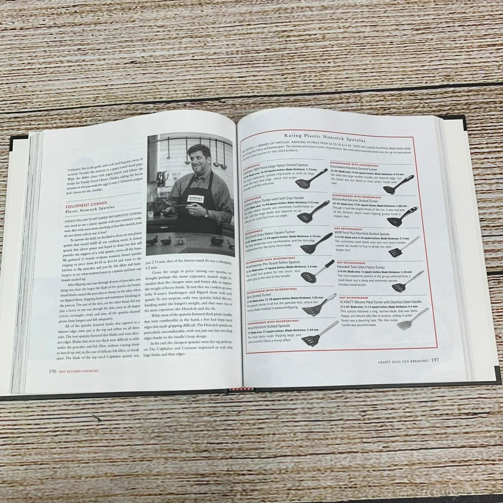America's‎ Test Kitchen Favorites Cookbook [2007 Hardcover] Companion TV Show